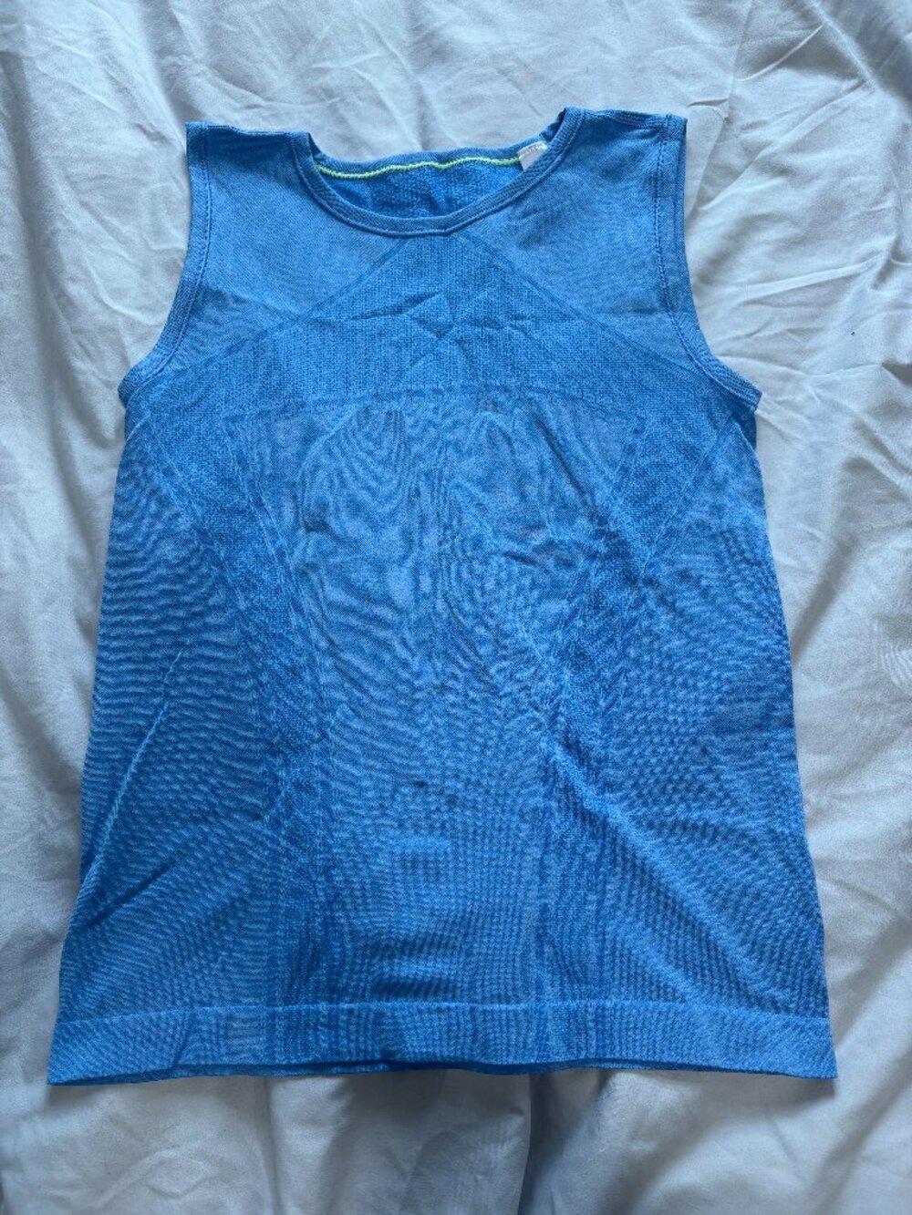 Ivivva Blue "GOAL BIG" Sleeveless Athletic Tank - size 10
